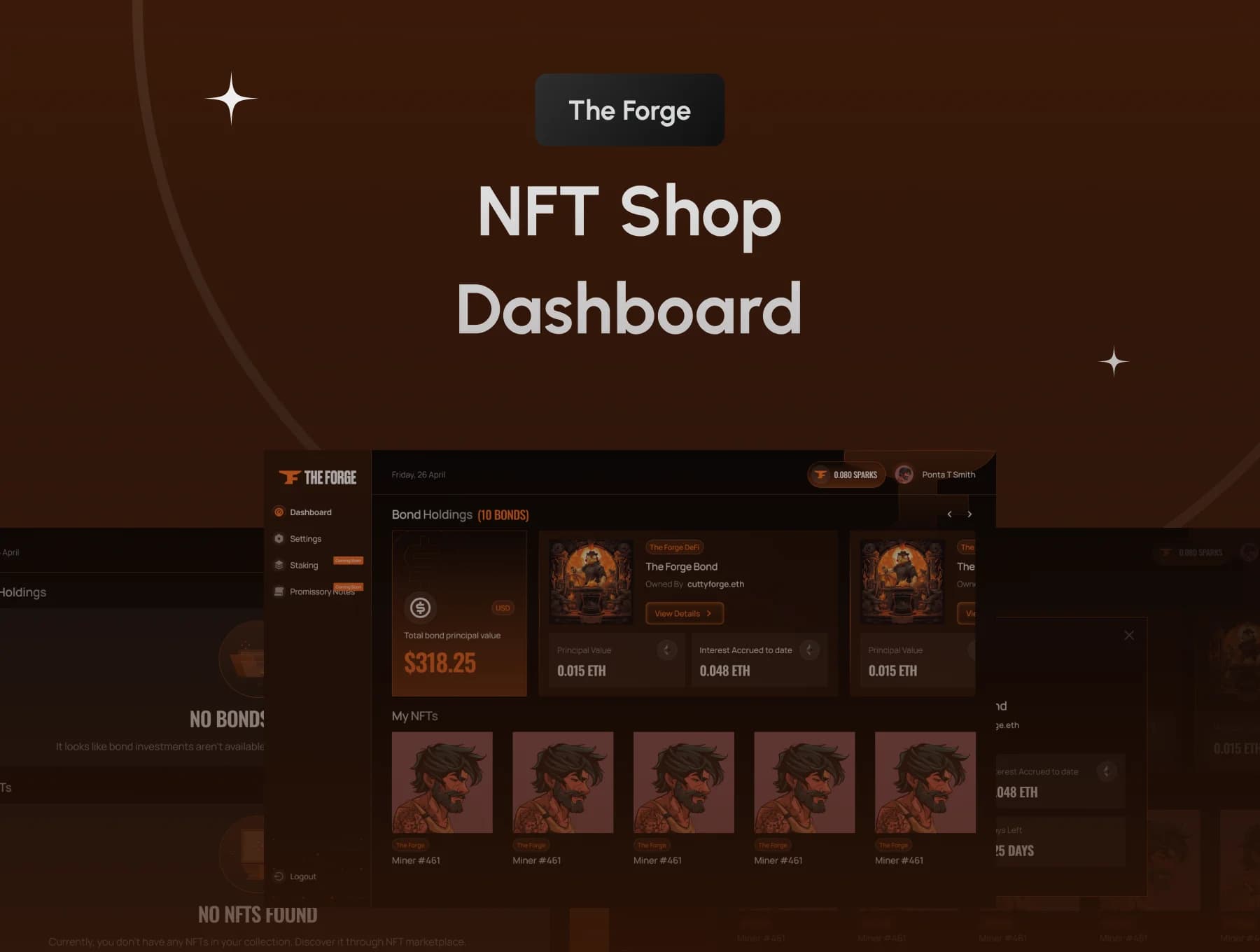 Screenshot of Enterprise Web3 Analytics & NFT Management Suite